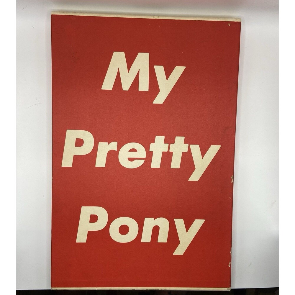 Stephen King My Pretty Pony HC 1st Ed 1989 Illus Barbara Kruger Knopf
